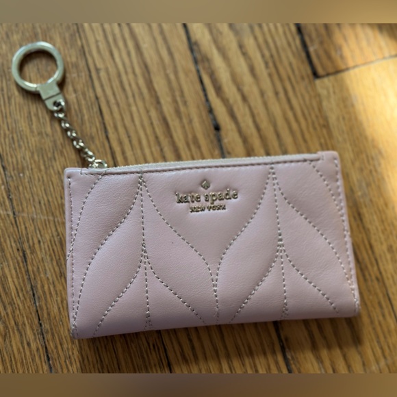 kate spade Briar Lane Quilted Mikey Keychain Wallet - Picture 1 of 5